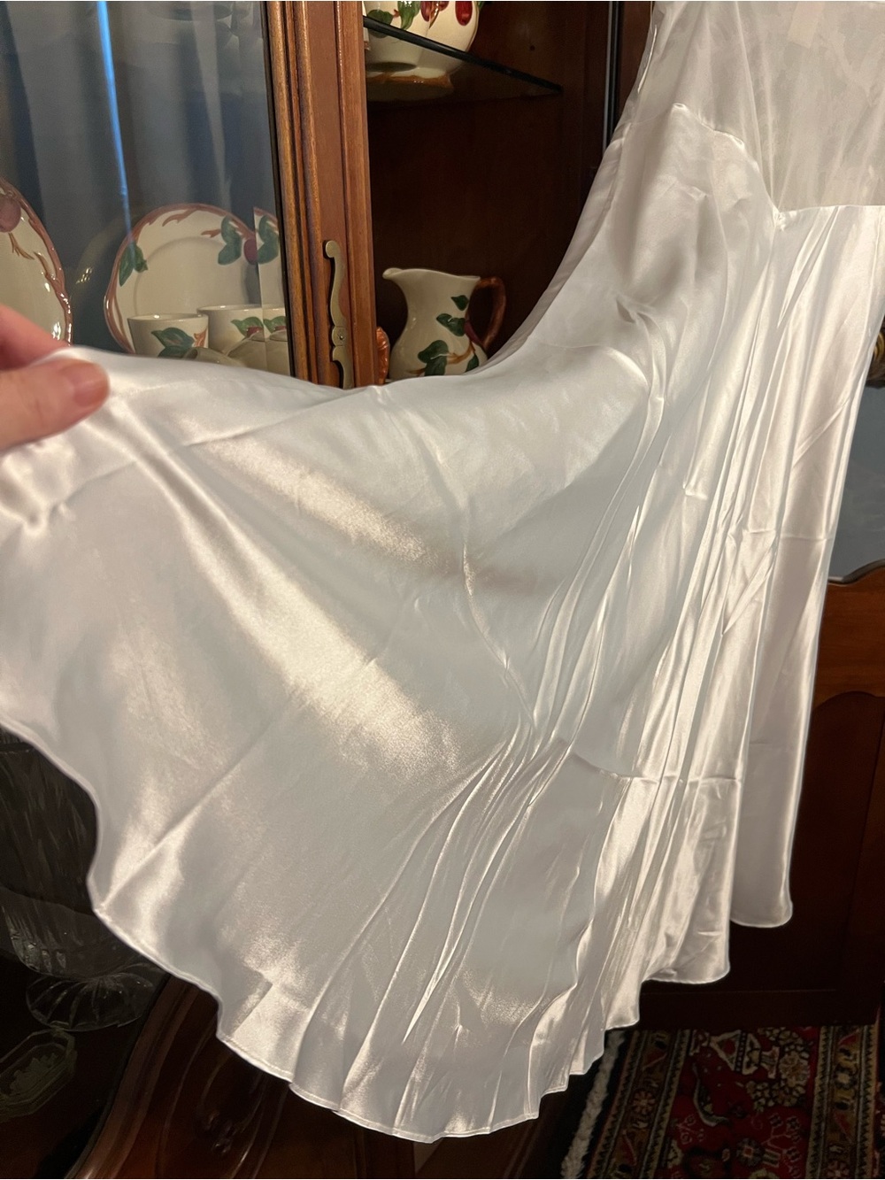 In Bloom by Jonquil Lace Floral nightgown in White - Picture 4 of 8